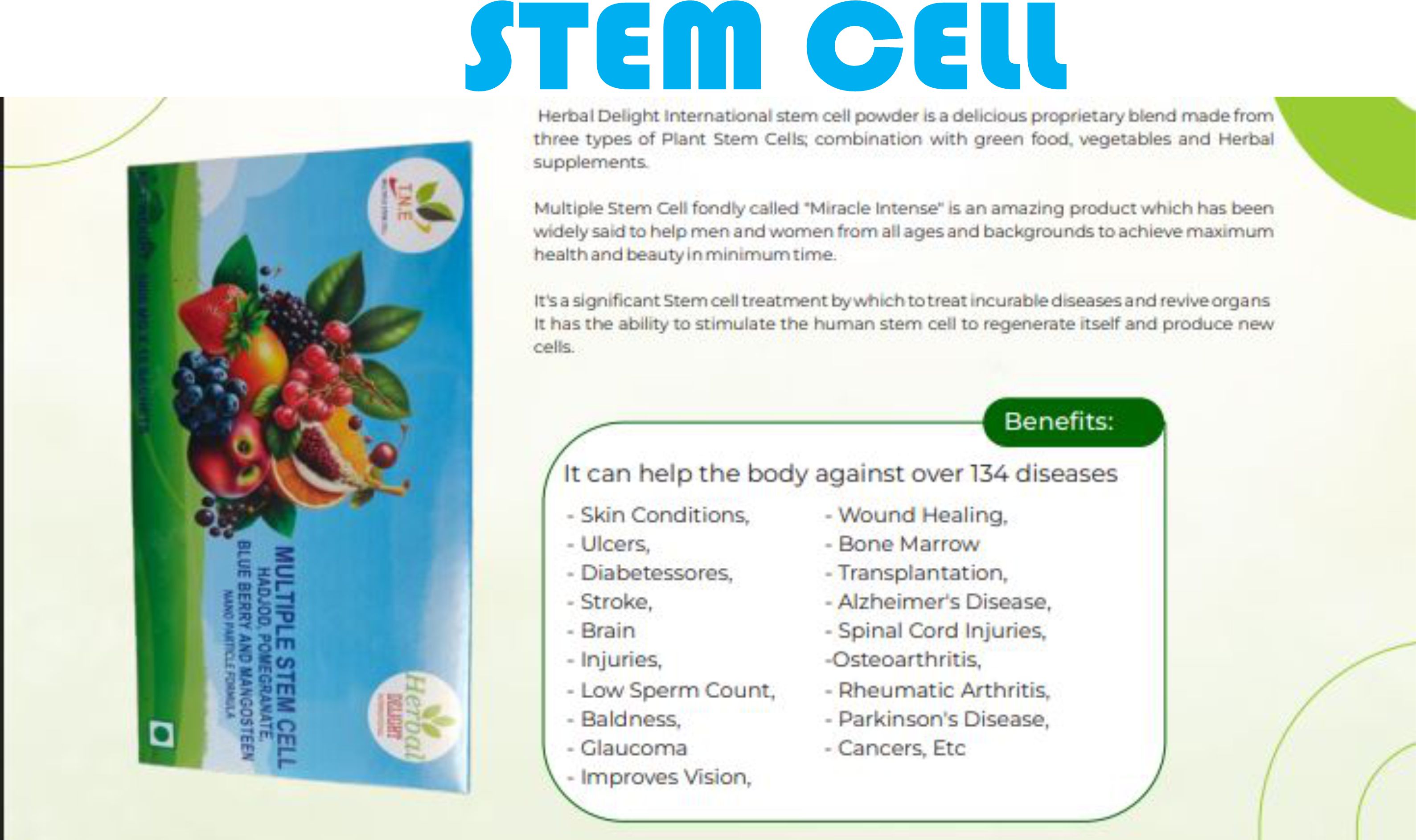 Stem Cell Powder